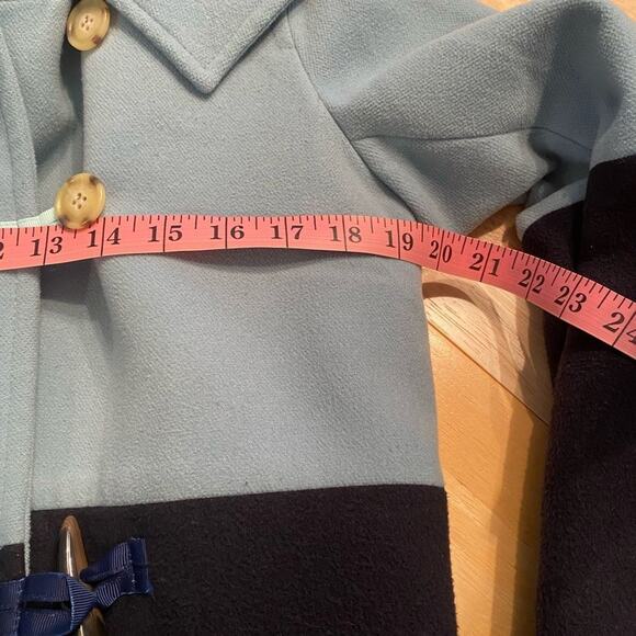 Authentic Cube Sugar RARE Toggle Blue Pea Coat Jacket - Picture 9 of 9